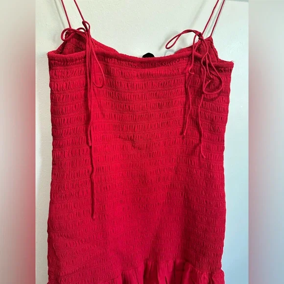 Reformation Red Mini Dress - Picture 9 of 14